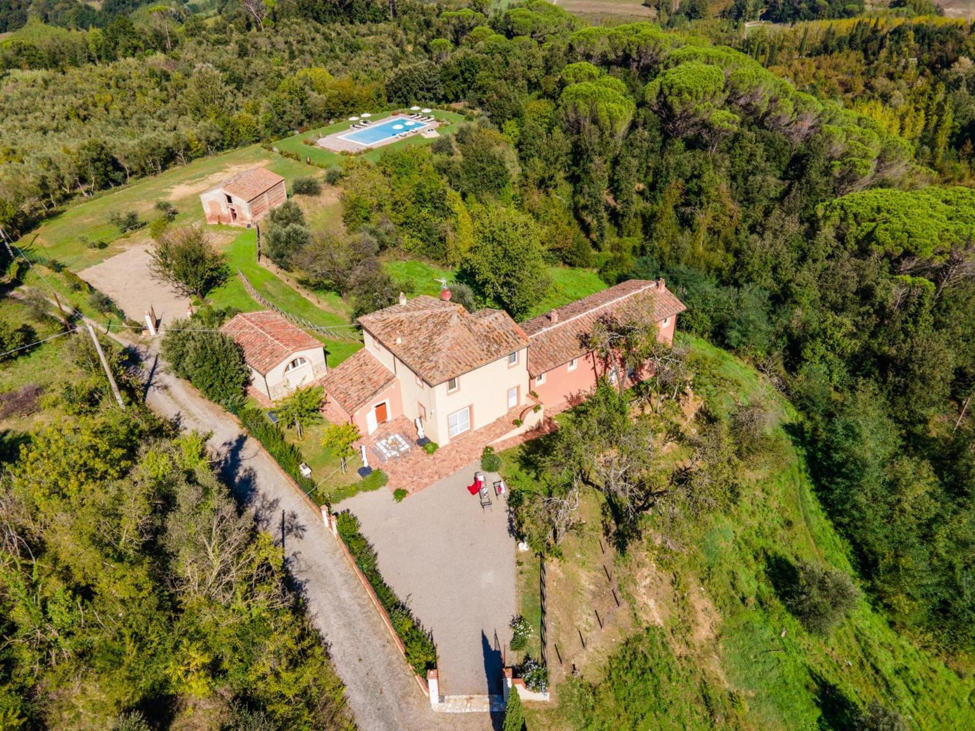 Gorgeous Villa Peccioli, With Private Pool, Ac, Wifi Legoli Exterior foto